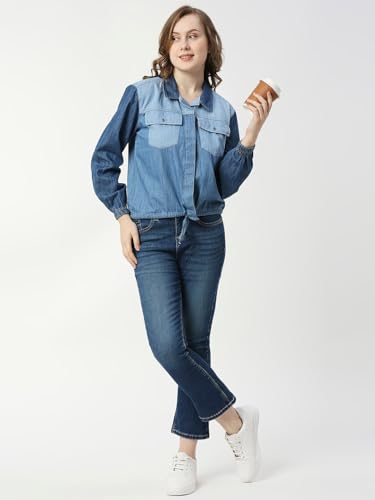 Image of Pepe Jeans Women's Cotton Slim Fit Shirt
