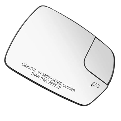 OGJFD Espejo Retrovisor Lente Cristal Espejo retrovisor Lateral Izquierdo Derecho con calefacción para Ford para Edge LHD FT4Z17K707G FT4Z17K707H Espejos Coche(Right Side)