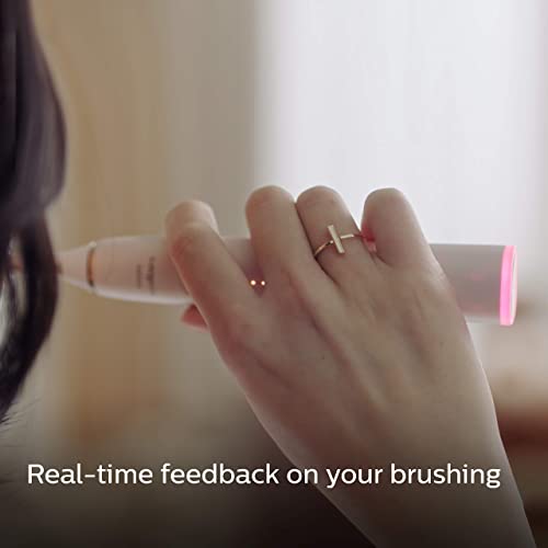 Philips Sonicare DiamondClean Prestige 9900 Elektrische Schallzahnbürste mit 1x A3 Premium All-in-One Bürstenkopf und Ladeetui in Champagner (Modell HX9992/11) – Bild 5