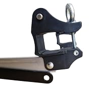 WORHAN Wandabstandshalter für Leiter Abstandshalter Leiterzubehör Wandabstand Stahlrahmen 67cm Spannweite KS OF70 – Ansicht 2
