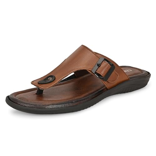 Image of Centrino Sandal for Men | Grip Insole for Stability | Modern Look with Straps | Comfortable Footwear (9775)