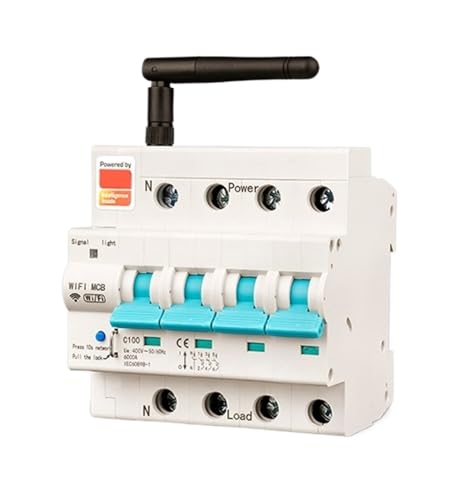 Interrupteur WiFi intelligent automatique triphasé 3P 100A connecté