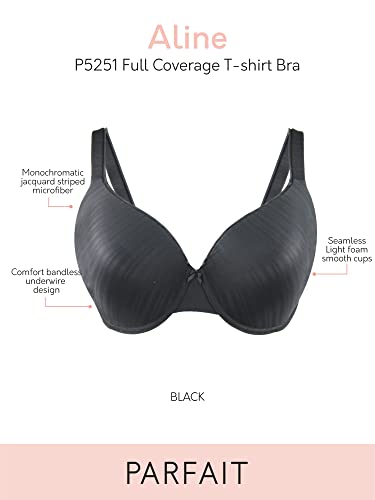 Parfait by Affinitas Aline Black T-Shirt Bra P5251 30F UK