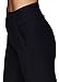 Avalanche Women's Combo Stretch Woven Front Knit Back Slim Fit Hiking Weekend Pant with Pockets Black S
