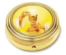 Calice pyx avec couvercle époxy Christian Brands évite les hosties brisées