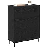【Aménagement Spacieux】 Mesurant 69.5 x 34 x 90 cm, ce buffet offre beaucoup de rangement sans encombrer l'espace. Conçu pour s'adapter à divers agencements, ses dimensions généreuses permettent de stocker différentes choses tout en alliant fonctionnalité et style moderne. Son espace ample s'adapte facilement, répondant aux envies de ceux qui veulent garder le style et la praticité.
