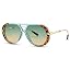 Leopard Frame/Green Yellow Lens