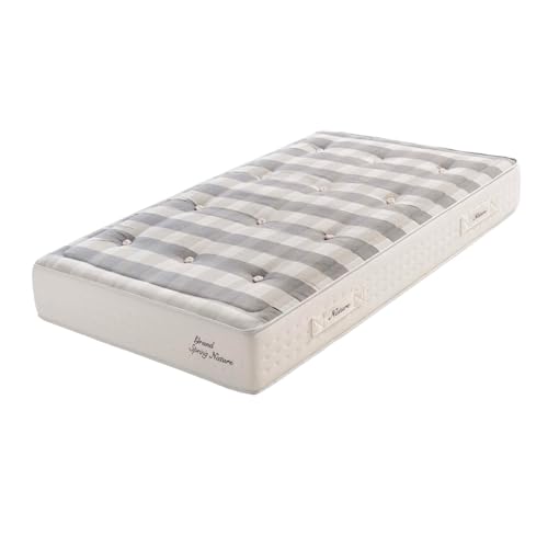 Moonia | Colchón Viscoelástico 90X200 Grand Spring Nature | Máximo Confort | Altura +/- 30 cm | Colchón de Muelles Ensacados | Efecto Nube | Todas Las Medidas