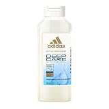 Adidas - Active Skin & Mind - Gel Douche Deep Care Mixte - Formule biodégradable, clean & Vegan et Flacon à 98% recyclé - 400 ML
