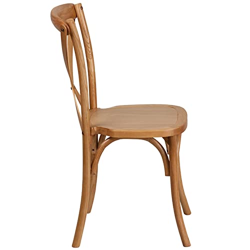 Image of Flash Furniture HERCULES Series OAK Cross Back Chair