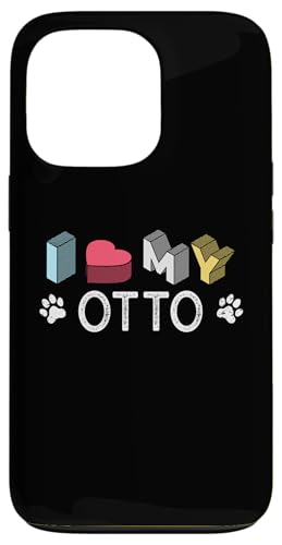 Otto �p�[�\�i���C�Y�h�h�b�O�l�[�� Otto Pet Lover �X�}�z�P�[�X iPhone 13 Pro �p