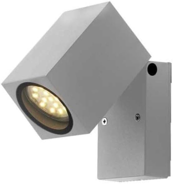 Silamp Wandlamp zilver LED IP44 draaibaar voor GU10 lampen, Verlichting photo 2