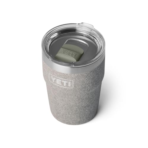 Image of YETI Rambler 16 oz Stackable Tumbler, Vacuum Insulated, Stainless Steel with MagSlider Lid