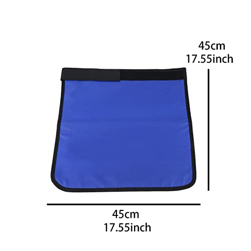 POIBWBUN Lead Half Apron, 0.5mm Pb Lead X-Ray Shield
