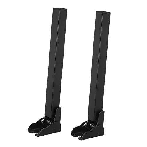 WOONEKY 2Pcs Sturdy Folding Sofa Bed Legs Hinge Fittings for Furniture Durable Support Brackets Height for DIY Projects and Sofa