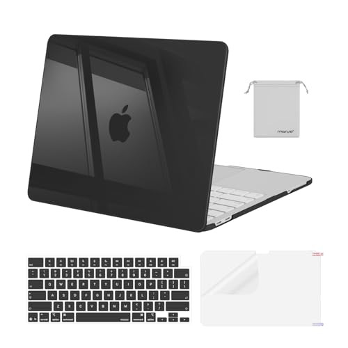Image of MOSISO Compatible with MacBook Neo Case 13 inch 2026 Release Model A3404 with A18 Pro Chip, 4 in 1 Kit Precision Fit Crack & Scratch Resistant Protective Hard Shell Case Cover, Crystal Black