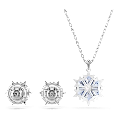 Variante de Swarovski colgantes mujer copo de nieve azul