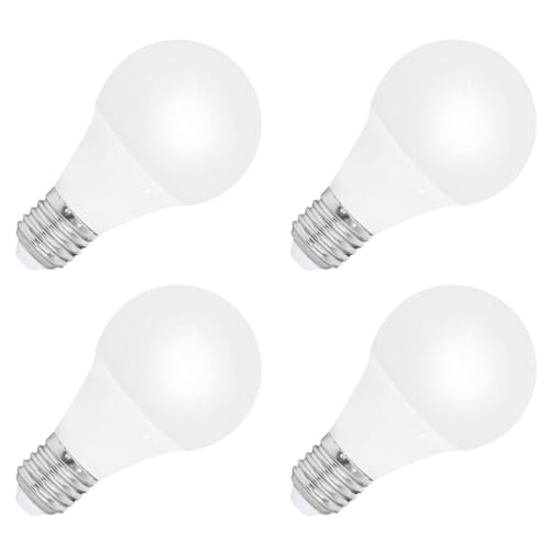 Tradineur - Pack de 4 Bombillas LED estándar, Globo, E27, 20W Equivalente a 180W, 1800 lúmenes, 3000K, luz Amarilla cálida, eficiencia energética A+, 20000 Horas - 15,2 x 8 cm
