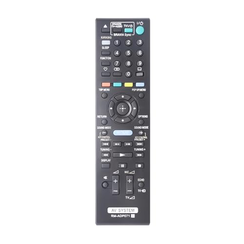 RM-ADP071 Ersatz Fernbedienung für Sony Blu-ray DVD Player BDV-N790W BDV-E3100 BDV-E4100 BDV-E6100 HBD-E280