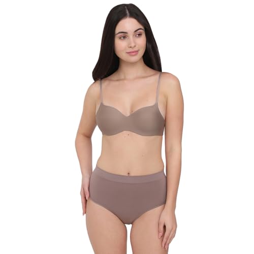Image of WACOAL Women's Basic Mold |Padded|Non-Wired |3 /4th Cup|Everyday Wear|Seamless|T-Shirt Bra