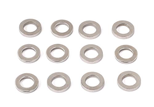 Gibraltar SC-11 Metal Tension Rod Washer 12/Pack,Silver