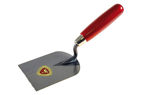 Hermann Schwandt Spatule de stucateur B. inoxydable M. rigide Manche en bois