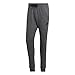adidas Men's Tall Size Essentials Fleece Regular Tapered Pants, Dark Grey Heather/Black