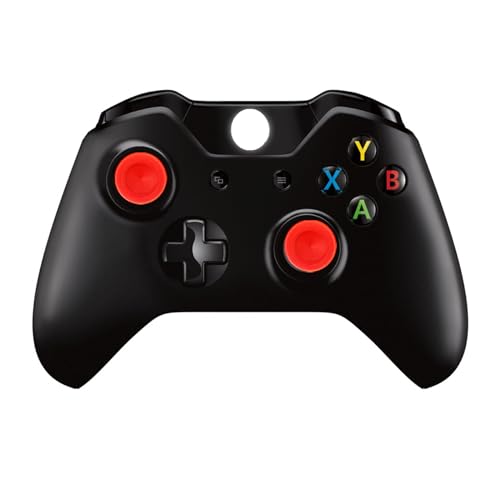 Image of 8PCS Replacement Thumbstick for Xbox one S /X /Elite Controller, Custom Joysticks Repair Kit for Xbox Series X /S Controller, Analog Thumb Sticks Parts for Xbox Core, with Screwdriver (Red)