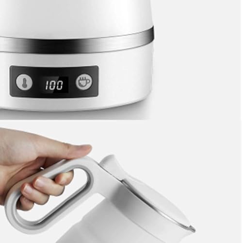 Tetera eléctrica plegable portátil para viaje miniatura 2