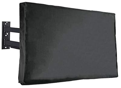 VIVO Flat Screen TV Cover Protector for 50 to 52 inch Screens, Universal, Outdoor, Weatherproof, Water Resistant, COVER-TV050B