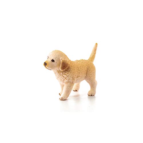 SCHLEICH 16396 Golden Retriever Welpe, für Kinder ab 3+ Jahren, Farm World - Spielfigur