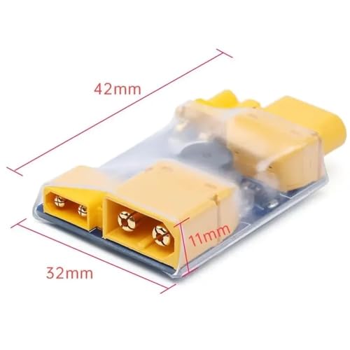 Enchufe de seguridad contra cortocircuitos en drones FPV XT60 XT30 2