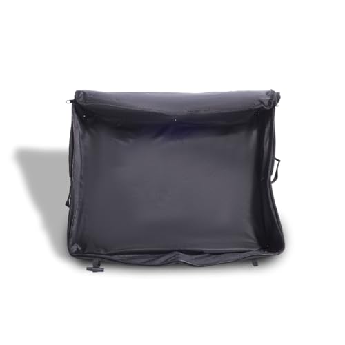 Arenero plegable para gatos con tapa y bolsillo extra miniatura 6