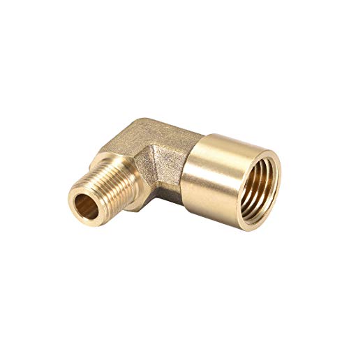 Sourcing map Raccordo Ottone 90 Gradi Strada a