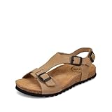 Taos Footwear Women's MVP Oat Suede Sandal 11 (M) US