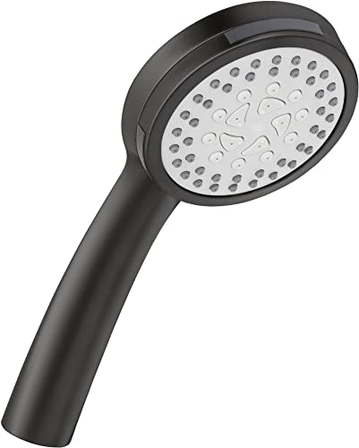 Ducha de mano Miseno Mia 1.8 GPM función múltiple negro mate
