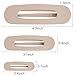Canitor Flat Hair Clips for Women - Claw Clips for Thick & Thin Hair, Matte French Alligator Clips, Preppy Hair Accessories & Teen Girl Gifts