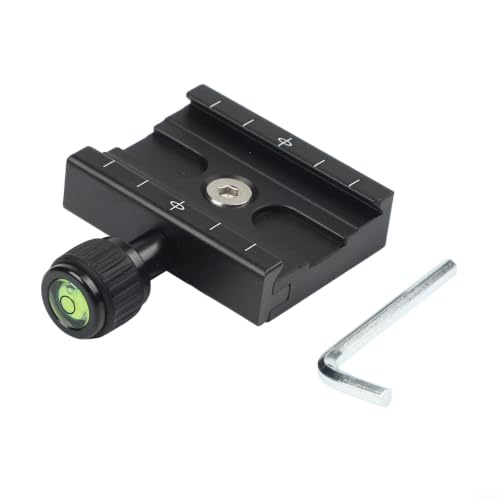 Guida di scorrimento in alluminio per fotocamera, con livello di