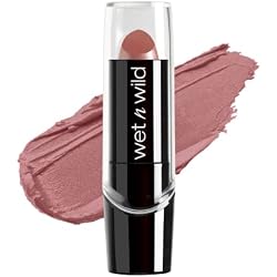 1 of wet n wild Silk Finish Lipstick, Hydrating Rich Buildable Lip Color, Formulated with Vitamins A,E, & Macadamia for Ultimate Hydration, Cruelty-Free & Vegan - Dark Pink Frost