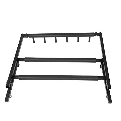 Ejoyous Support de présentoir de Guitare 5 Voies, Support de Sol pour Guitare en Metal Pliable avec Couvercle en Caoutchouc Souple Support de Pied pour 5 Guitares Noir(5) - Les Beatles, Paul McCartney, John Lennon, RIngo Starr, George Harrison Ejoyous Support de présentoir de Guitare 5 Voies, Support de Sol pour Guitare en Metal Pliable avec Couvercle en Caoutchouc Souple Support de Pied pour 5 Guitares Noir(5) – Image 5