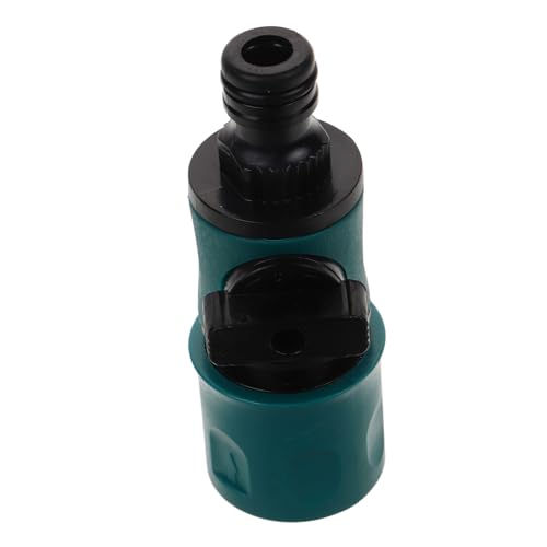iplusmile Conector Rápido para Manguera de Jardín con Válvula de Adaptador Presión Resistente Acople Desmontable para Riego y Lavado Exterior
