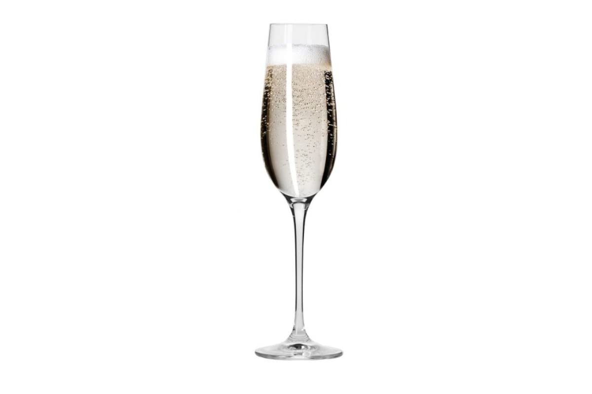 konsimo Sektgläser 6er Set - Aperol Spritz Gläser Rotweingläser Weißweingläser Weingläser Set von 6 – Weinglas – Aperitifgläser - Kristallgläser Champagner - 180 ml