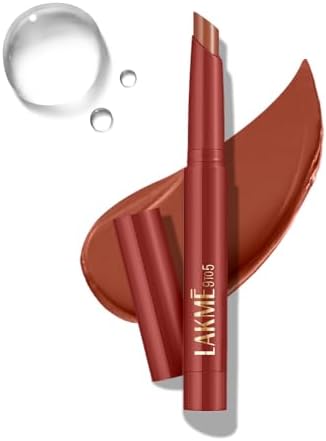 Lakme 9 to 5 Forever Matte Lip Crayon, Hustle Brown, 1.1g, for Smooth and Supple Lips, with Vitamin C, Matte Finish, 8 Hr Hydration, Long Lasting all day comfort, Retractable Crayon