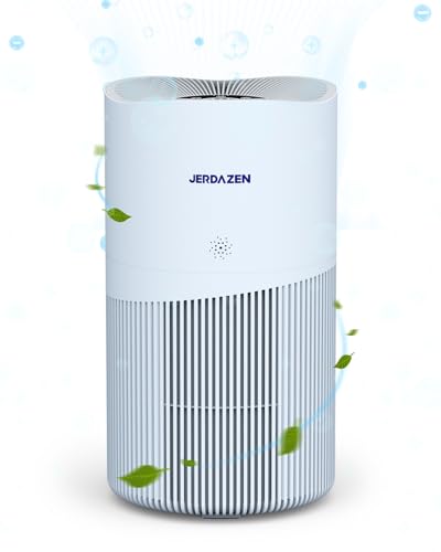 Jerdazen Air Purifiers for Large Rooms with True HEPA Filtration