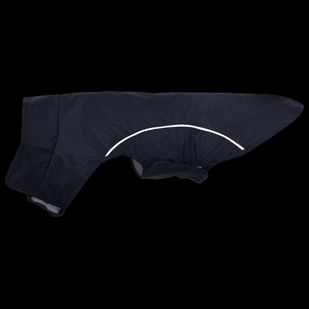 Cappotto impermeabile per cani in poliestere, blu navy, S, con strisce riflettenti, antivento, impermeabile, traspirante, per autunno, inverno, outdoor, gassa, protezione asciutta e calda