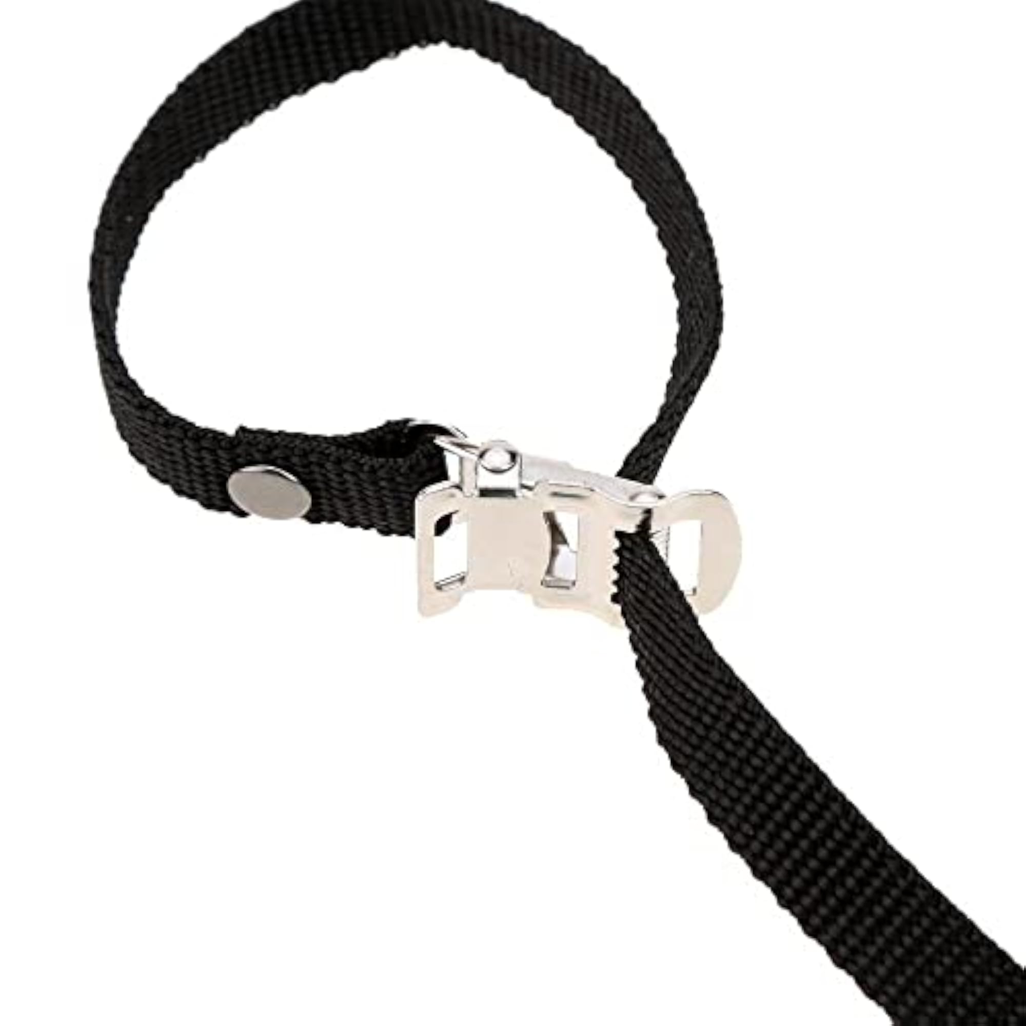 Anti-Slip Fixed Bike Pedal Toe Clips with Straps