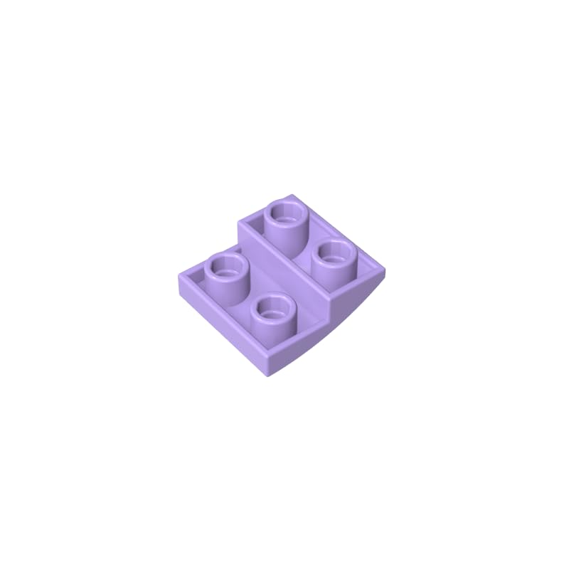 XYEIUGO GDS-1270 32803 Slope Curved 2x2 Inverted, Lavender, 50 PCS