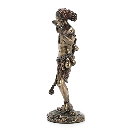 Estatua de Eshu Diseño Veronese 8.5 pulg Bronze miniatura 7