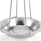 COM-FOUR® 2x Hähnchengrill, BBQ Hähnchenbräter für Grillhähnchen