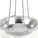 COM-FOUR® 2x Hähnchengrill, BBQ Hähnchenbräter für Grillhähnchen